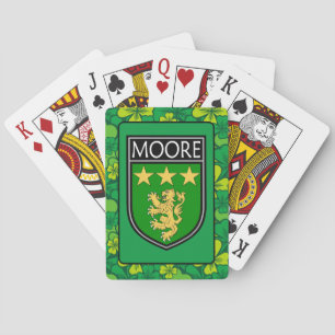 Irish Clan Moore Pokerkaarten