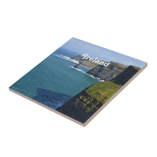Irish Cliff's of Moher Tegeltje (Zijkant)