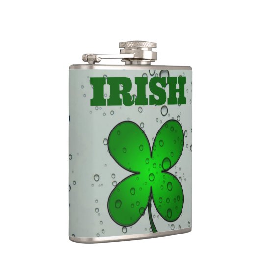 Irish Clover Hip Flask Heupfles (Rechts)
