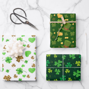 Irish Clover Inpakpapier Vel