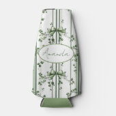 Irish Clover‑Inspired Botanical Design  Flesjeskoeler (Voorkant)