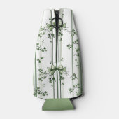 Irish Clover‑Inspired Botanical Design  Flesjeskoeler (Achterkant)