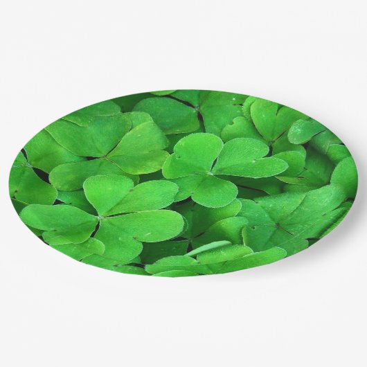 Irish Clover Papieren Bordje (Gekanteld)