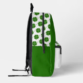 Irish Clover Pattern Backpack Bedrukte Rugzak (Links)