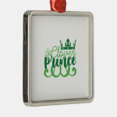 Irish Clover Prince Metalen Ornament (Rechts)