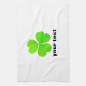 ~Irish Clover~ TOWEL, AANGEPAST HET! Theedoek (Verticaal)