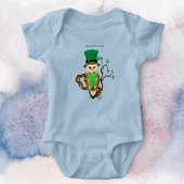 Irish Clovers Uil Groen Romper