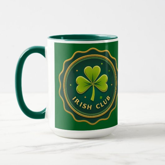 Irish Club St Patrick’s Day Shirt – caneca Mok (Links)