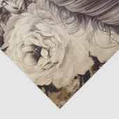 Irish Cob Horse Decoupage Tissuepapier (Detail)