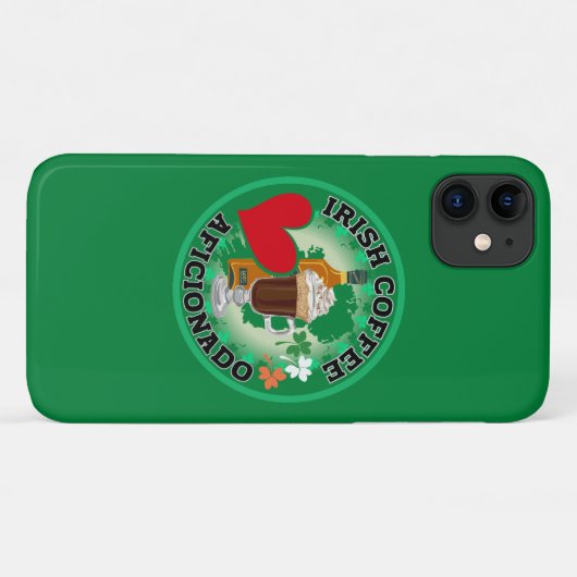 Irish Coffee Aficionado Case-Mate iPhone Case (Achterkant (horizontaal))