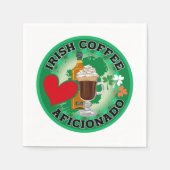 Irish Coffee Aficionado Servet (Voorkant)