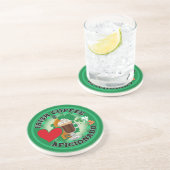 Irish Coffee Aficionado Zandsteen Onderzetter (Zijkant)