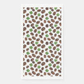 Irish Coffee Beans and Shamrocks Funny Design Servet (Voorkant)