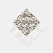 Irish Coffee Beans and Shamrocks Funny Design Servet (Hoek)