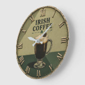 Irish Coffee Celtic Pub Decor Grote Klok (Hoek)