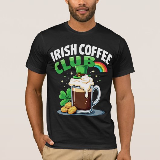 Irish Coffee Club T-shirt (Voorkant)