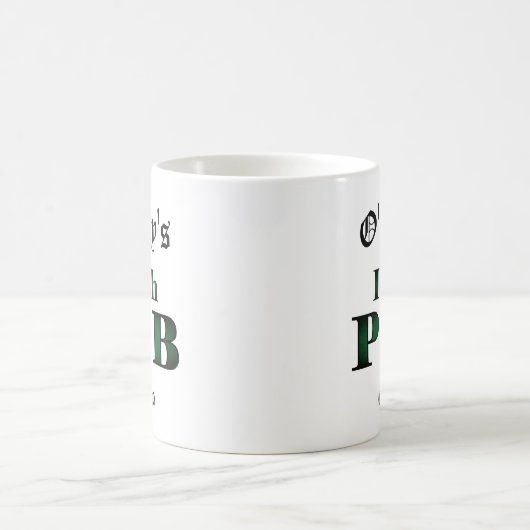 Irish Coffee Mok Cup Bar Tavern Design (Center)