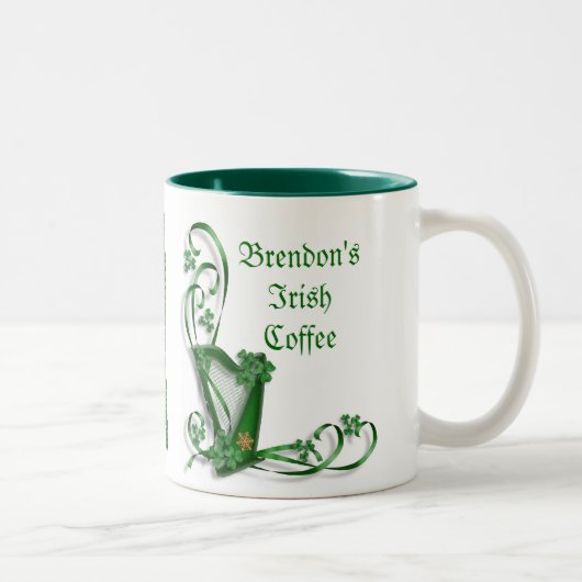 Irish Coffee mok Personalized celtic (Rechts)
