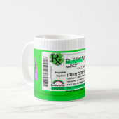 Irish Coffee Prescription RX Koffiemok (Voorkant links)