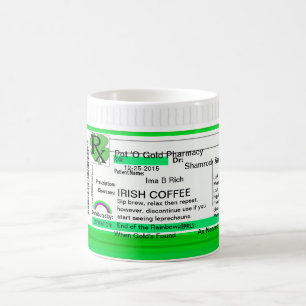 Irish Coffee Prescription RX Koffiemok