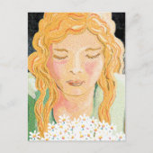 Irish Colleen Briefkaart (Voorkant)