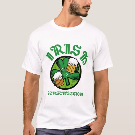 Irish Construction Front T-shirt (Voorkant)