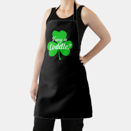 Irish Cooking heeft een grapje Fancy Schort