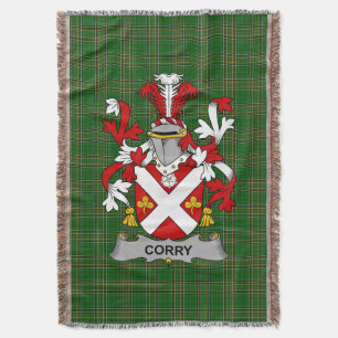 Irish Corry of O_Corry wapenschild van de familie  Deken