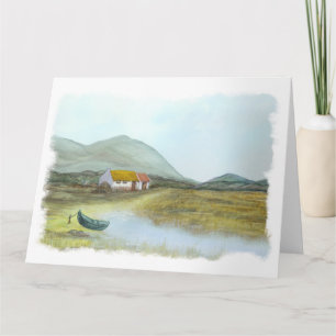 Irish Cottage beroemd gemaakt door Brigid O'Neill  Kaart