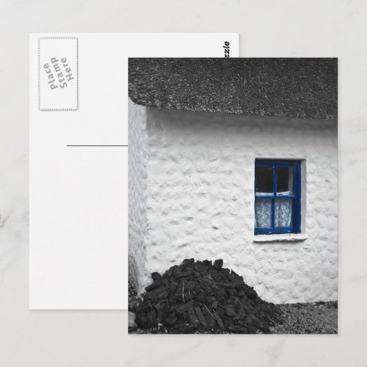 Irish Cottage Briefkaart (Voorkant / Achterkant)