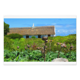 Irish Cottage Home Foto Afdruk