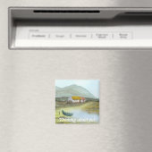 Irish Cottage Magnet " Denken aan je!" (Insitu (Vaatwasser))