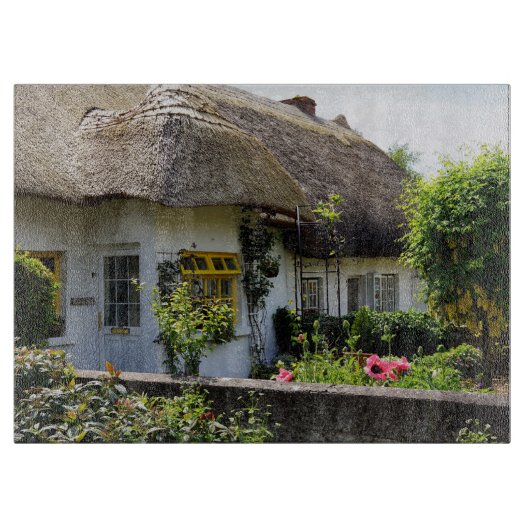Irish Cottage Snijplank (Voorkant)