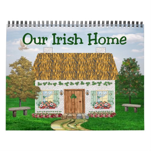 Irish Cottages Calendar Kalender (Hoes)