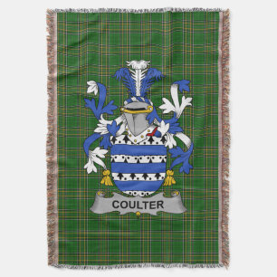 Irish Coulter of O_Coulter wapenschild Familie Aut Deken