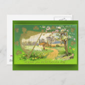 Irish Countryside Illustration Cards Briefkaart (Voorkant / Achterkant)