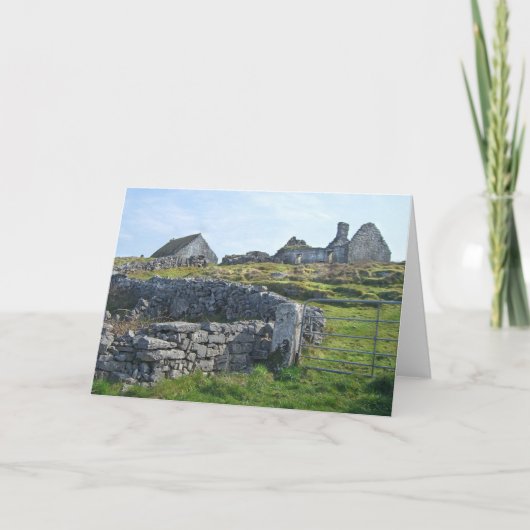 Irish Countryside Notecard Kaart (Voorkant)