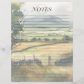 Irish Countryside Reisgegevens Planner Page (Achterkant)