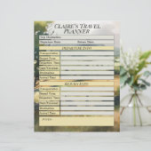 Irish Countryside Reisgegevens Planner Page (Staand voorkant)