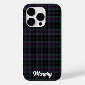 Irish County Carlow Tartan gepersonaliseerd Case-Mate iPhone Case (Achterkant)