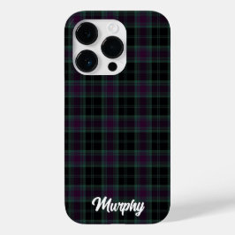 Irish County Carlow Tartan gepersonaliseerd Case-Mate iPhone 14 Pro Hoesje