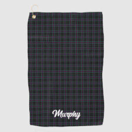 Irish County Carlow Tartan gepersonaliseerd Golfhanddoek