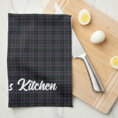 Irish County Carlow Tartan gepersonaliseerd Theedoek (Quarter Fold)