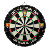 Irish County Cork Ireland Dartboard Dartbord (Voorkant)