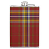 Irish County Cork Tartan & Crest Heupfles (Achterkant)