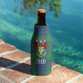 Irish County Donegal Tartan Monogram Flesjeskoeler