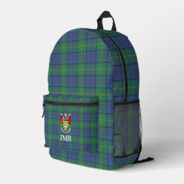 Irish County Donegal Tartan op maat Bedrukte Rugzak