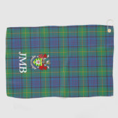 Irish County Donegal Tartan op maat Golfhanddoek (Horizontaal)