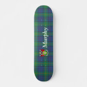 Irish County Donegal Tartan op maat Persoonlijk Skateboard (Voorkant)