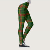 Irish County Donegal Tartan Plaid Leggings (Rechts)
